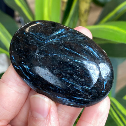 Arfvedsonite Palm Stone