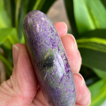 Atlantisite Palm Stone, Stichtite and Serpentine