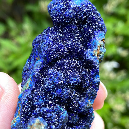 Azurite with Malachite