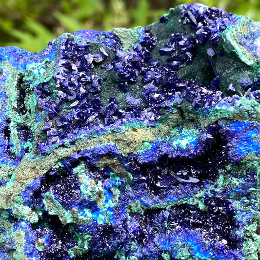Azurite with Malachite, 3lb