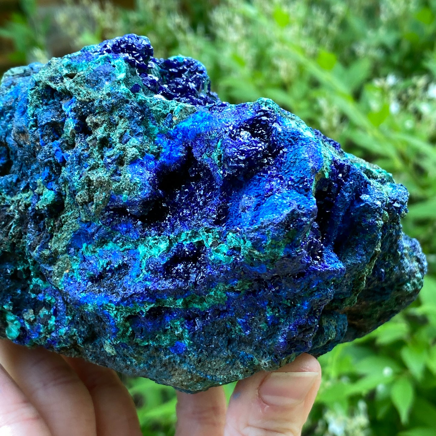 Azurite with Malachite, 3lb