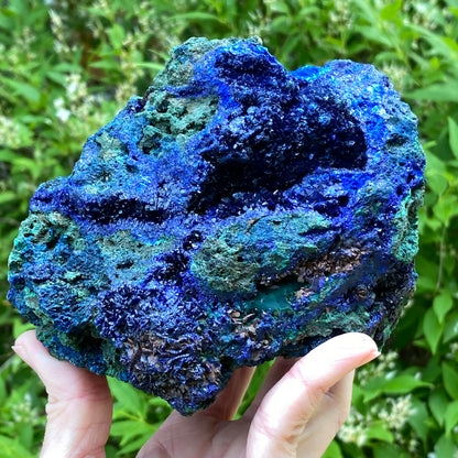 Azurite with Malachite, 3lb