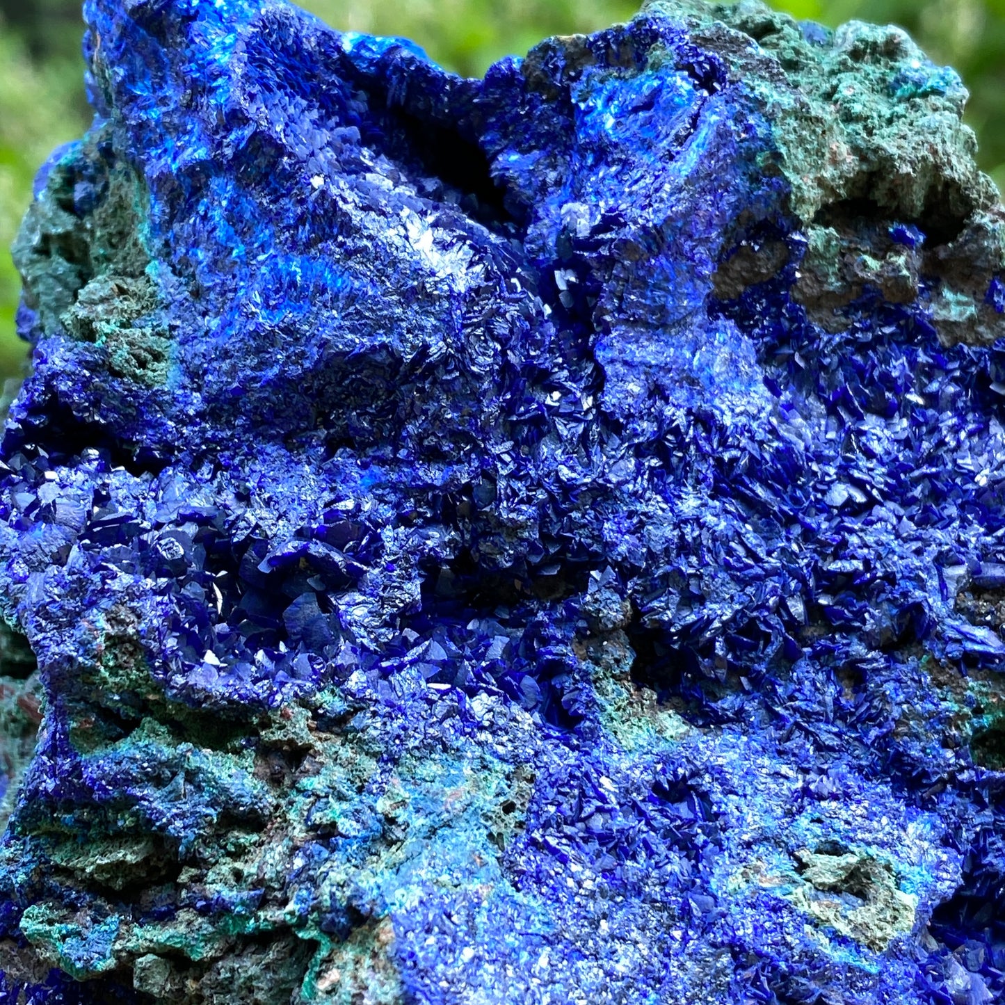 Azurite with Malachite, 3lb