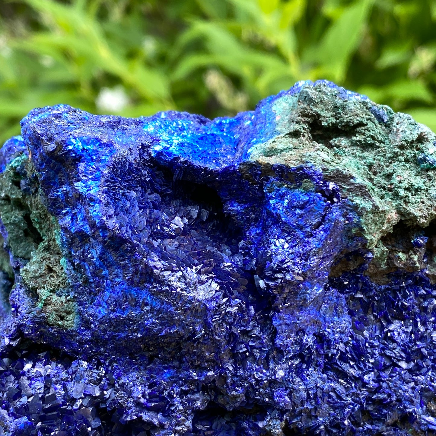Azurite with Malachite, 3lb