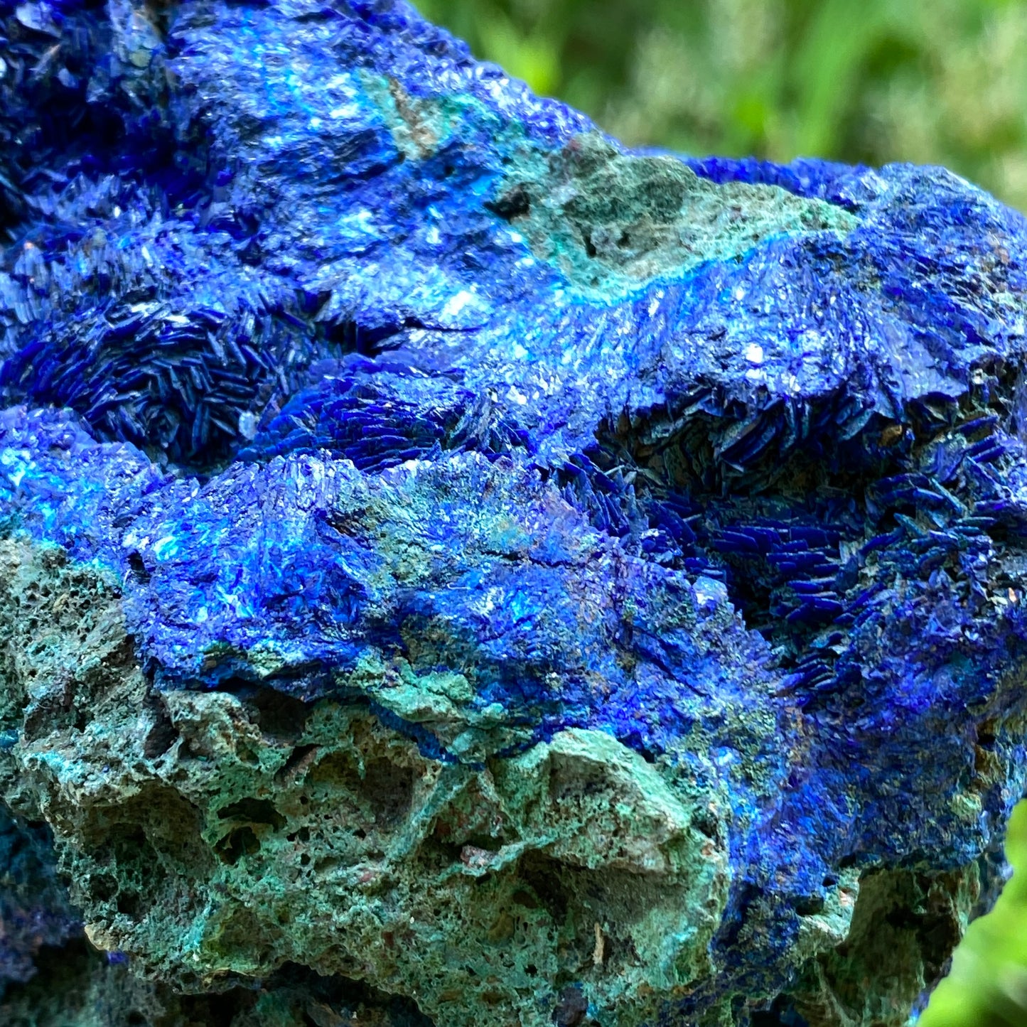 Azurite with Malachite, 3lb
