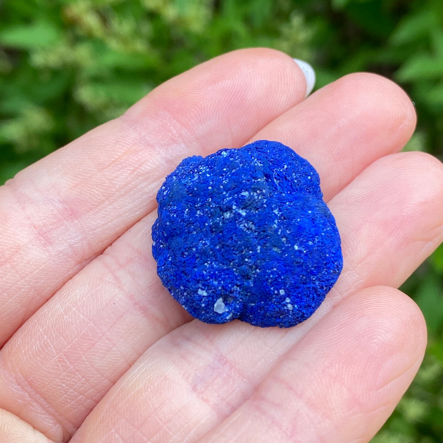 Azurite Blueberry Geode