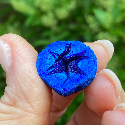 Azurite Blueberry Geode