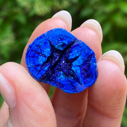 Azurite Blueberry Geode