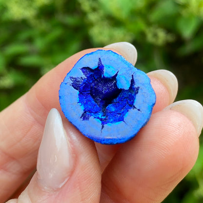 Azurite Blueberry Geode