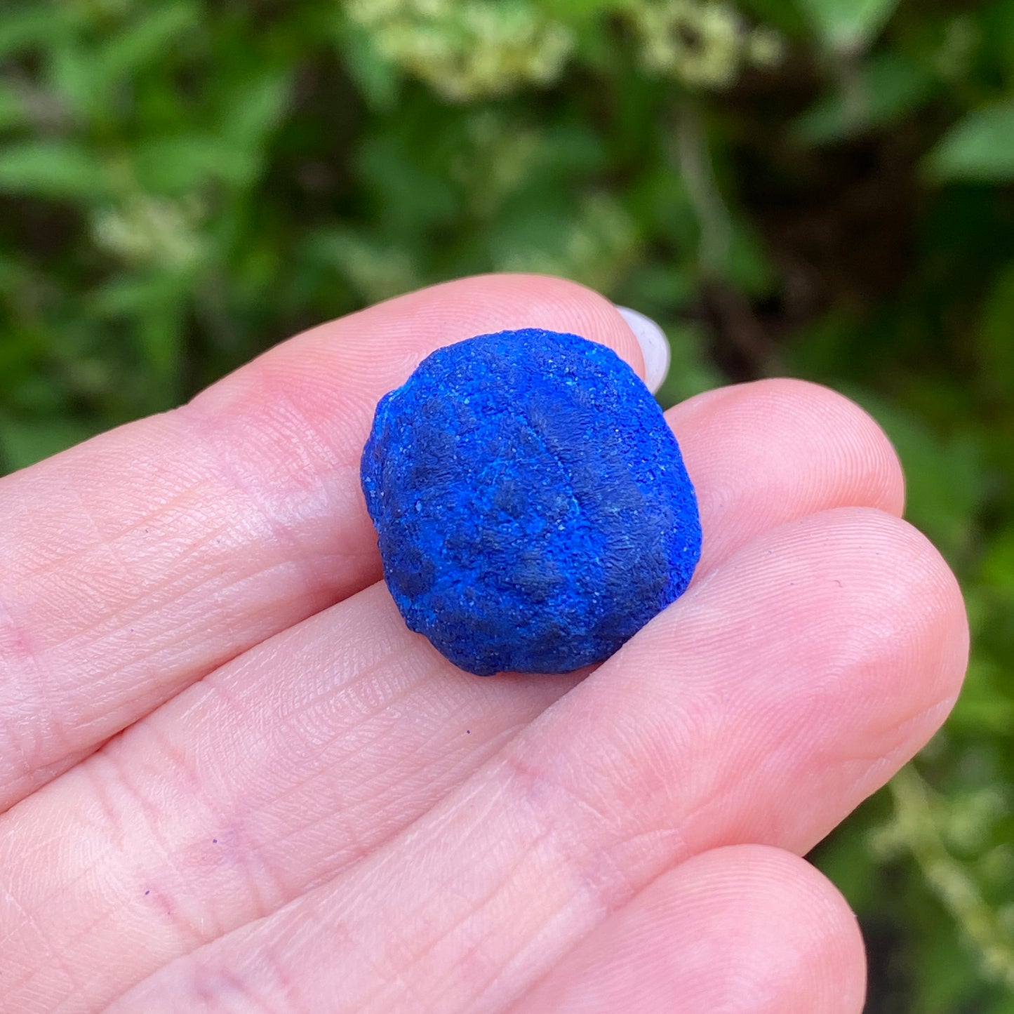 Azurite Blueberry Geode