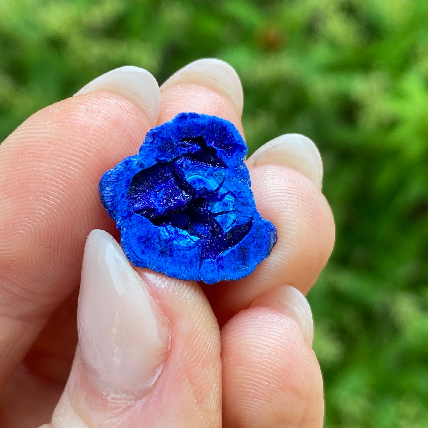 Azurite Blueberry Geode