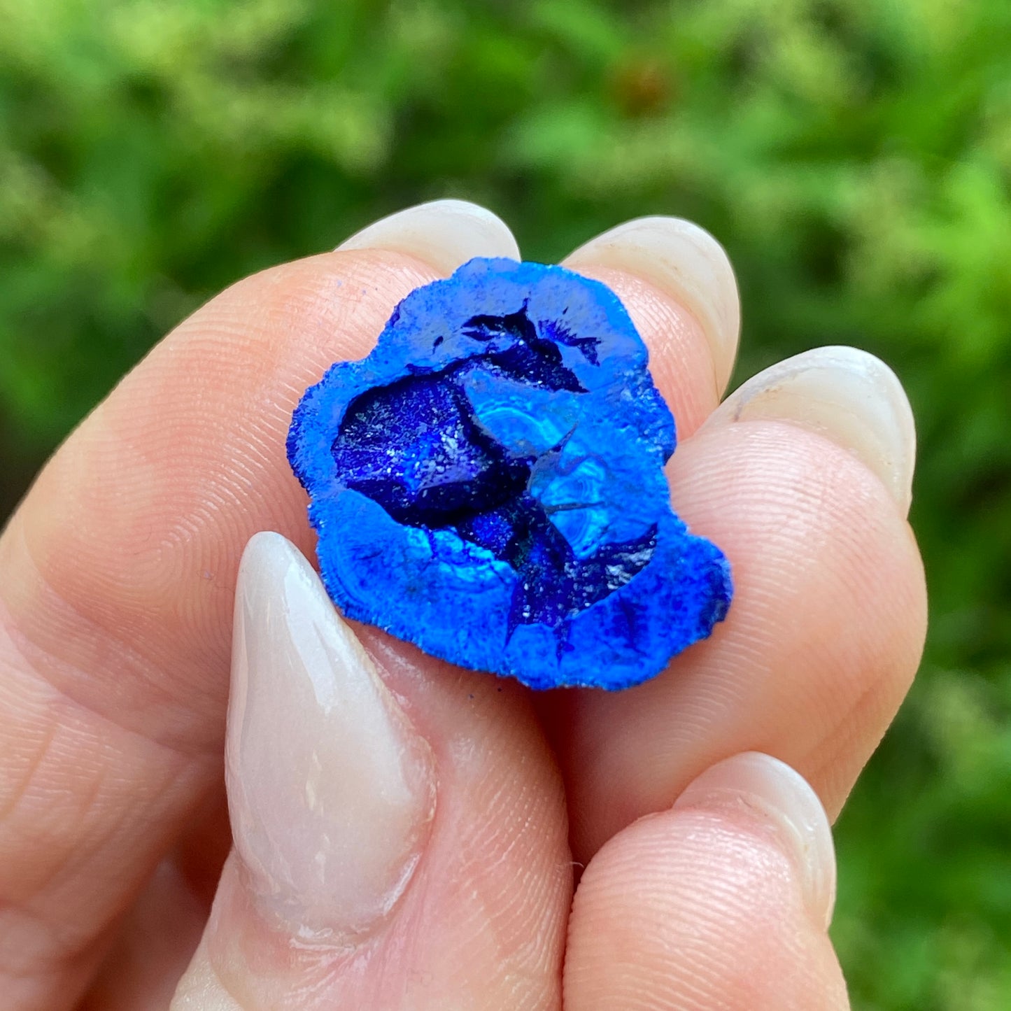 Azurite Blueberry Geode