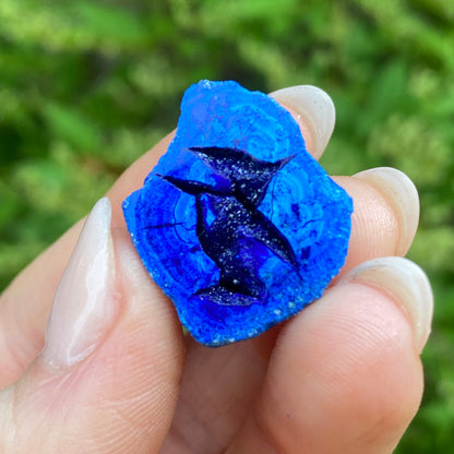 Azurite Blueberry Geode