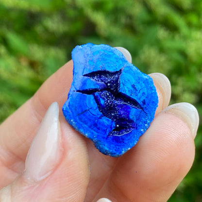 Azurite Blueberry Geode