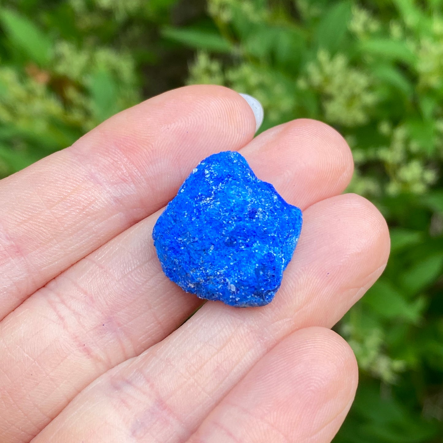 Azurite Blueberry Geode