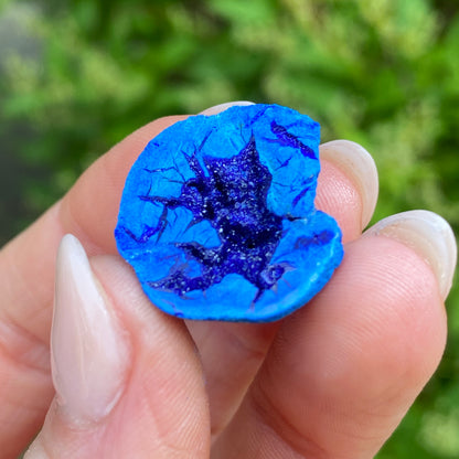 Azurite Blueberry Geode