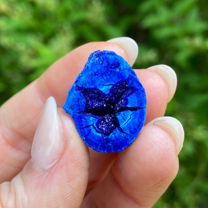 Azurite Blueberry Geode