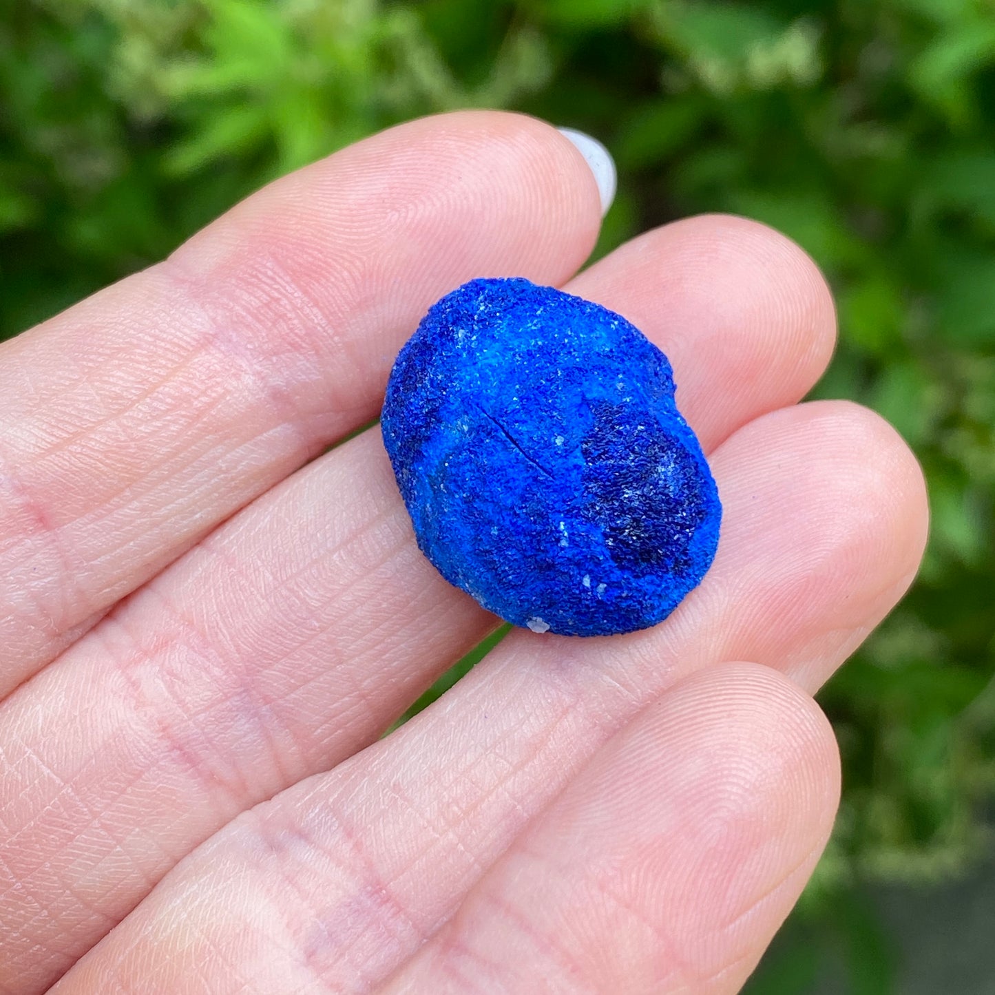 Azurite Blueberry Geode