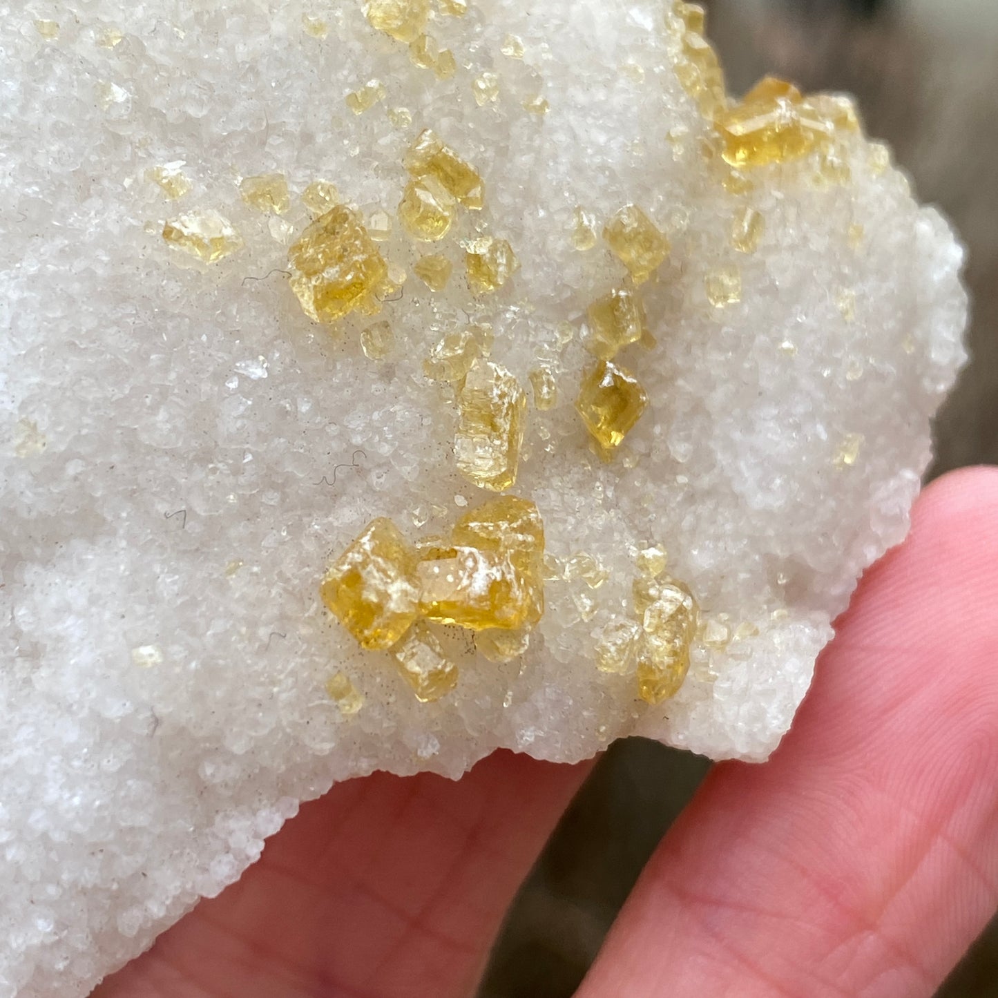 Barite on Quartz, Hunan