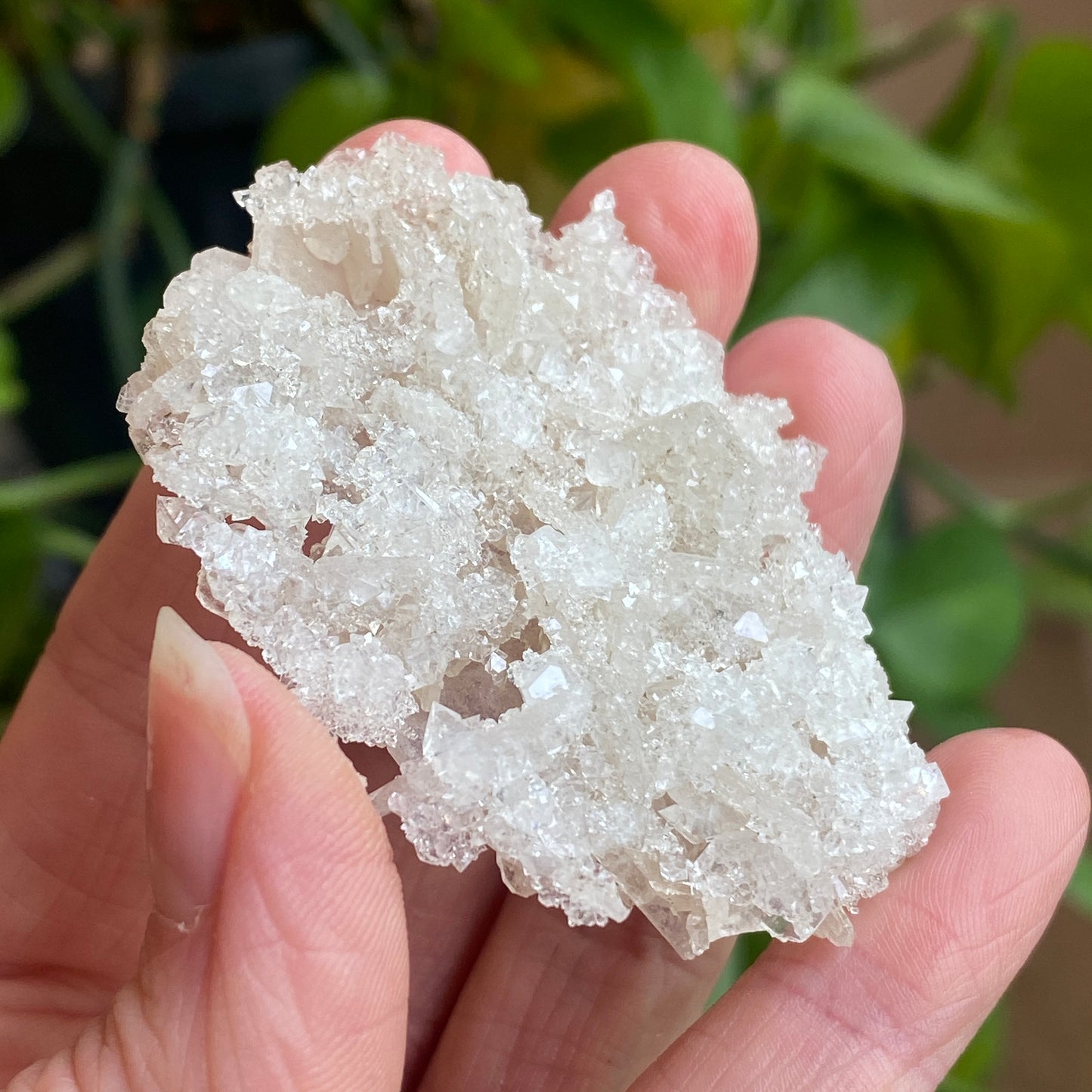 Barite on Apophyllite Specimen