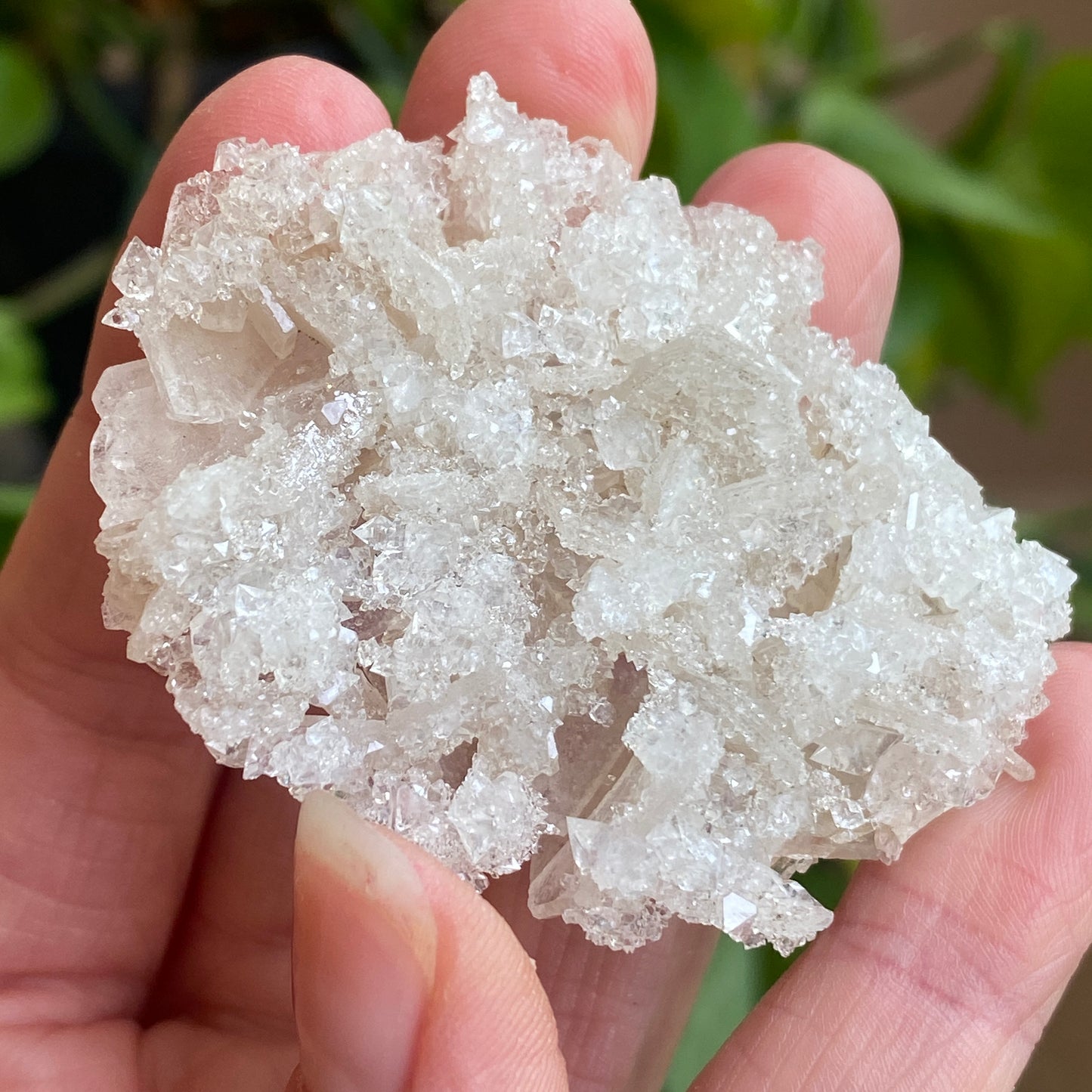 Barite on Apophyllite Specimen