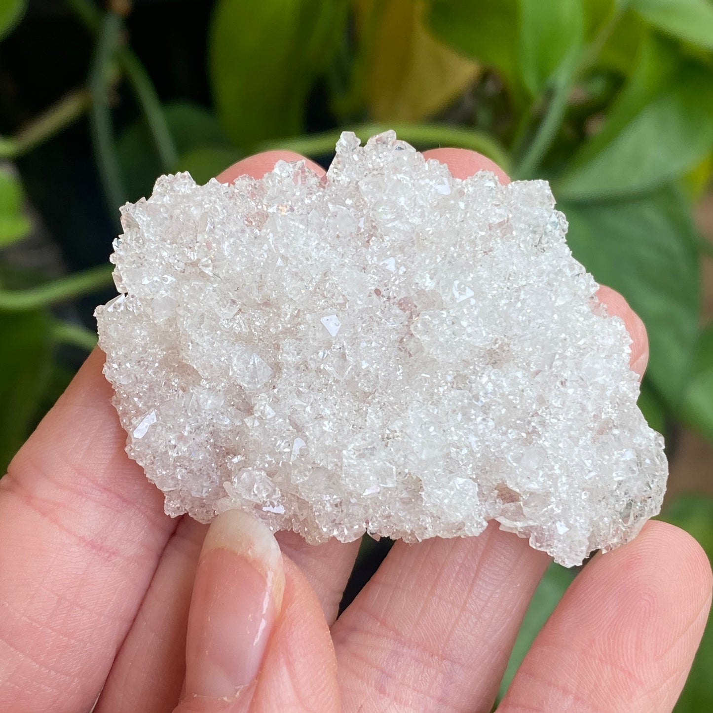 Barite on Apophyllite Specimen