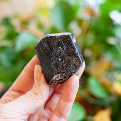 Terminated Black Touramline Crystal