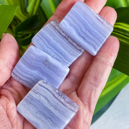 Blue Lace Agate Stone