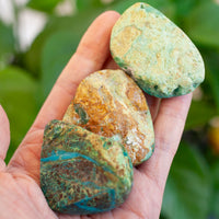 Peruvian Blue Opal Stones