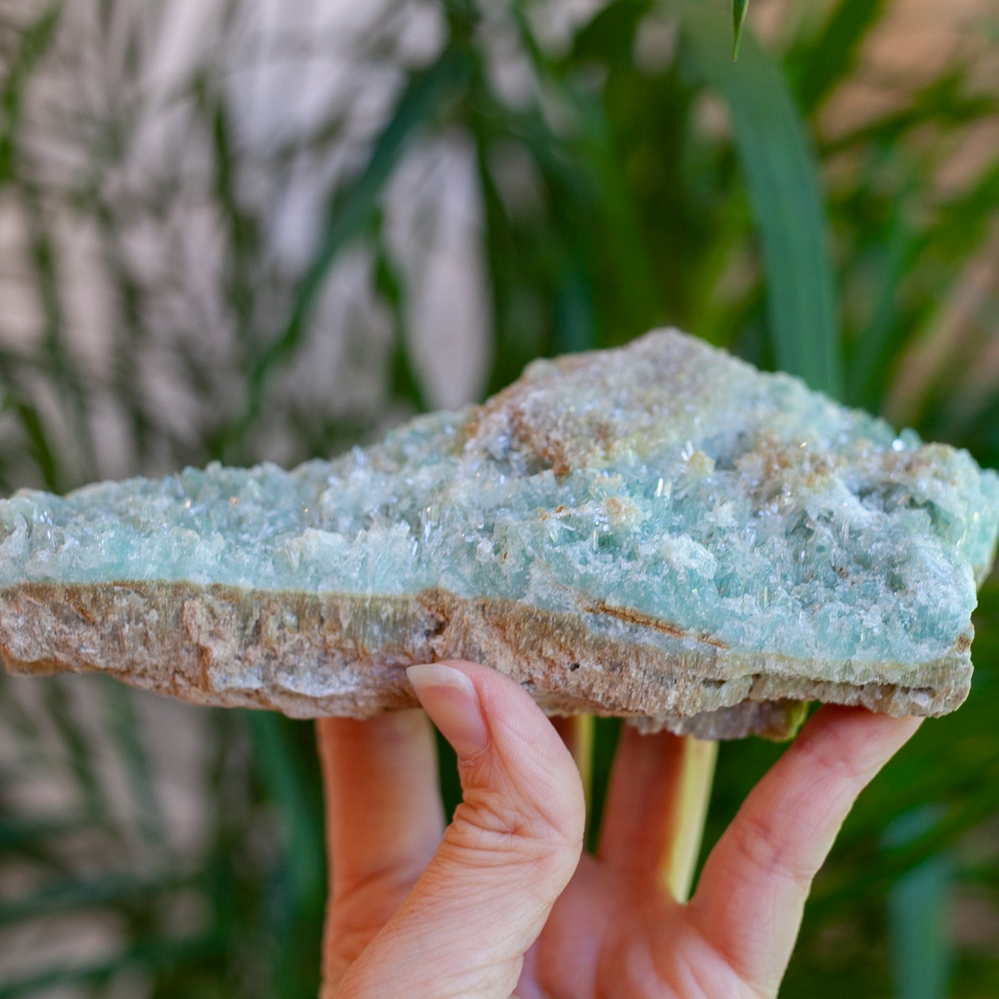 Blue Smithsonite, Crystalline Smithsonite