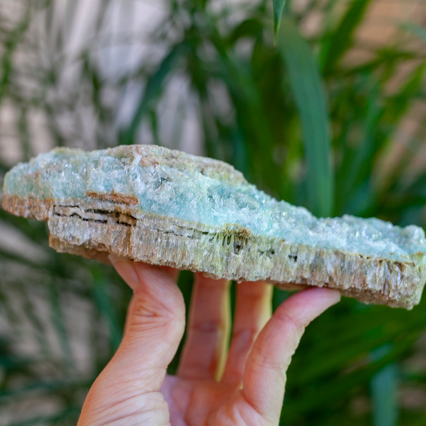 Blue Smithsonite, Crystalline Smithsonite