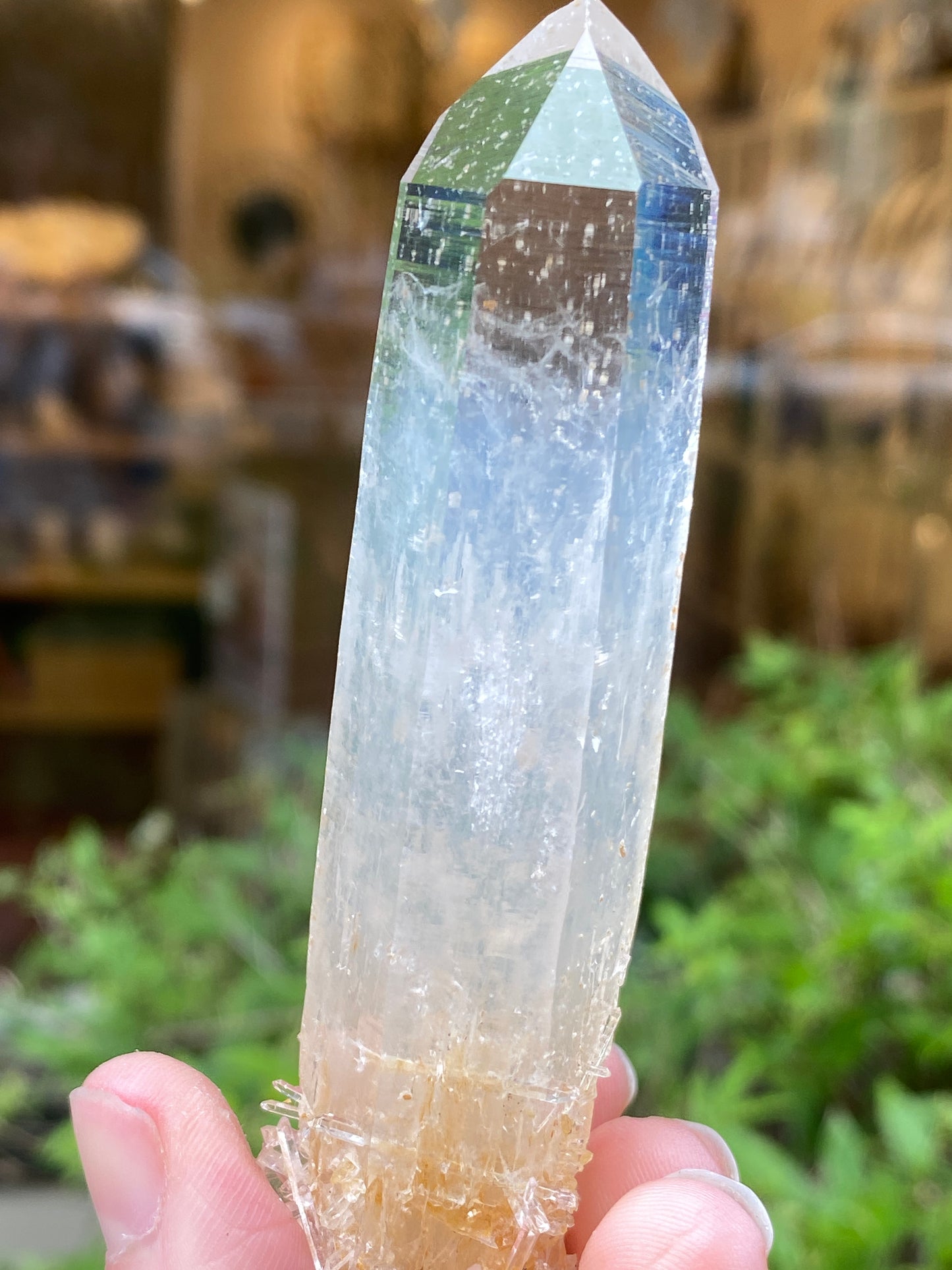 Blue Smoke Quartz, Colombia