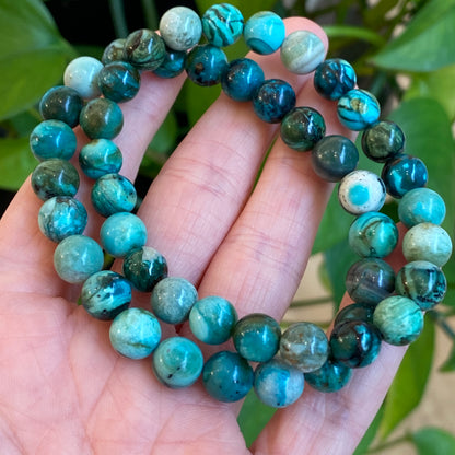 Peruvian Blue Opal Bracelet