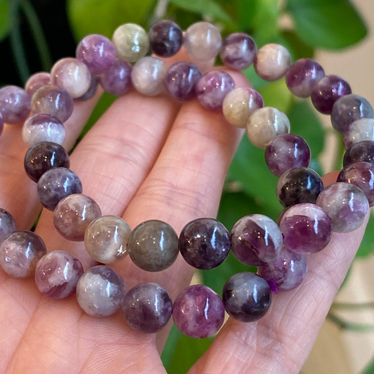 Gemmy Lepidolite Bracelet