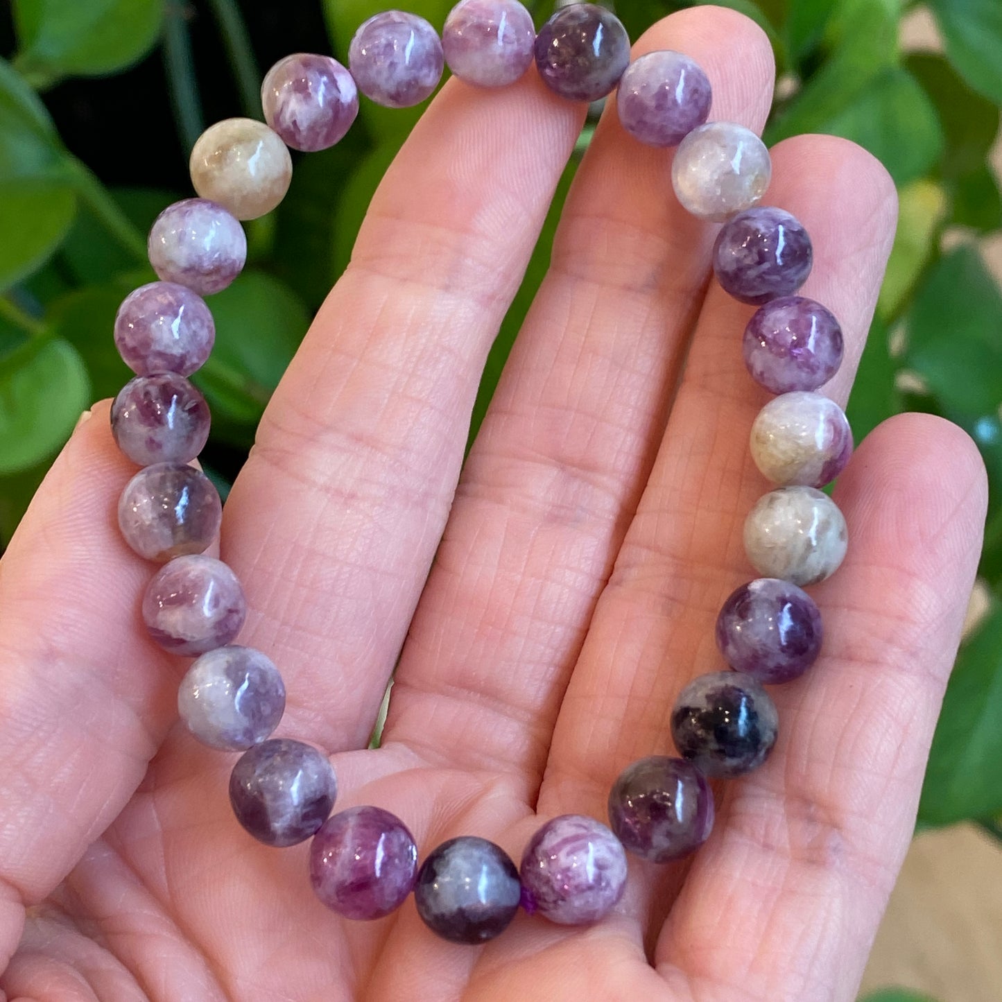 Gemmy Lepidolite Bracelet