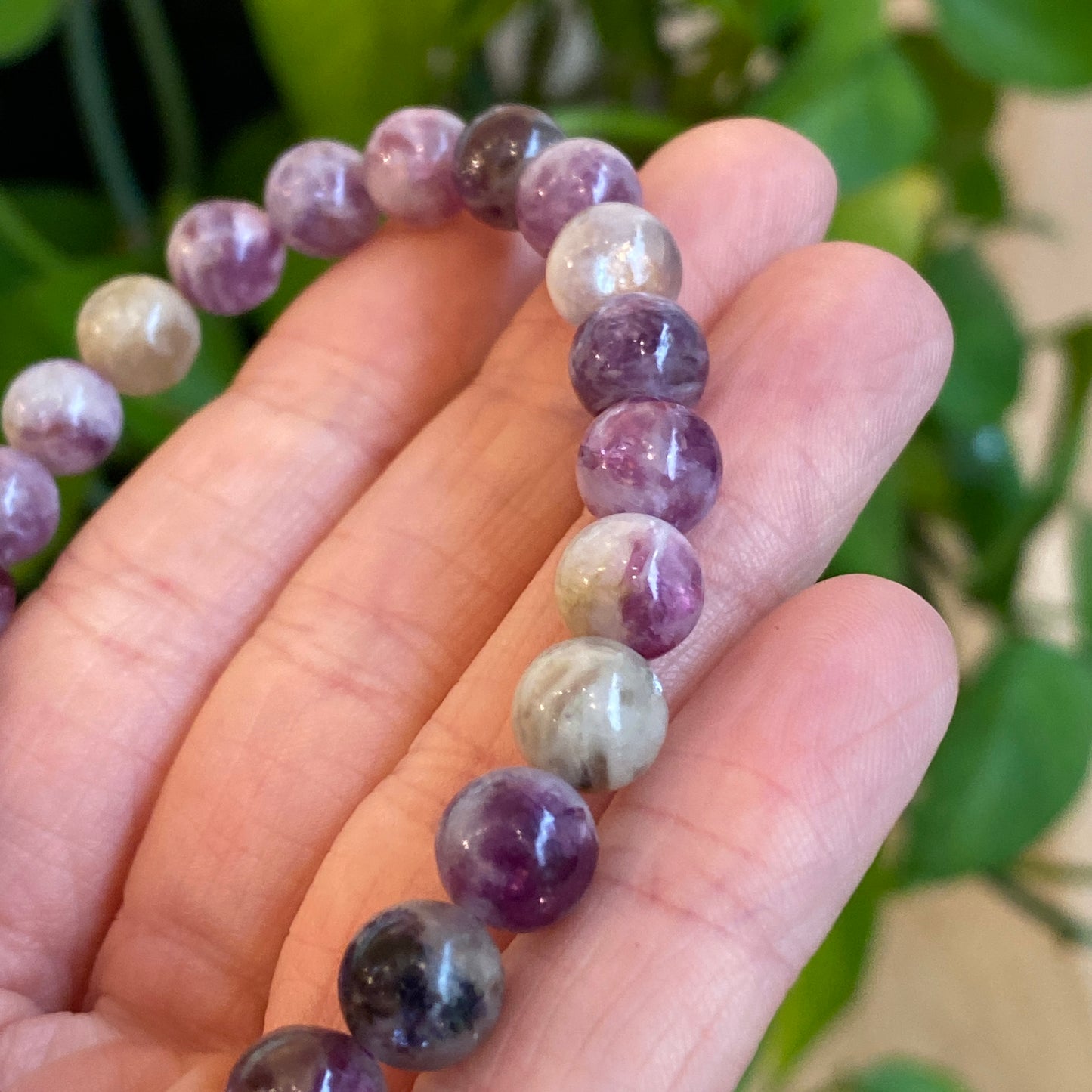 Gemmy Lepidolite Bracelet