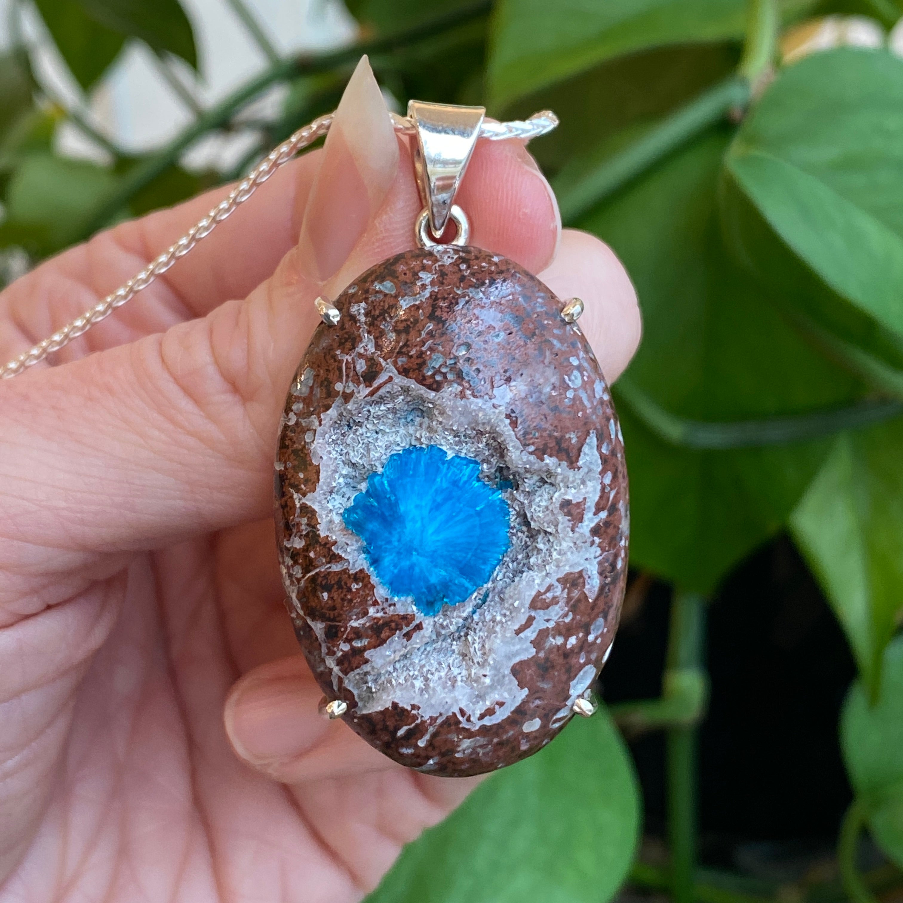 Cavansite pendant on sale