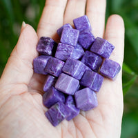 Charoite Cube