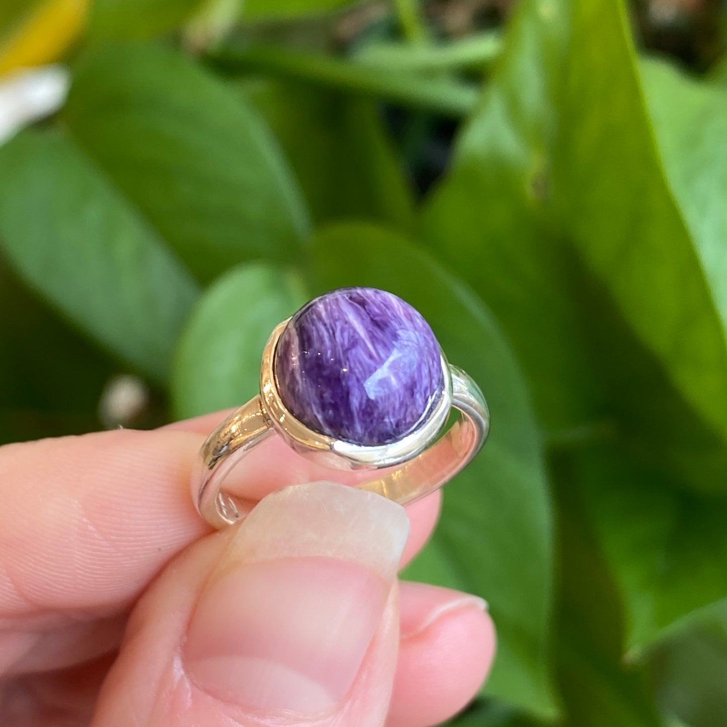 Charoite Ring, Size 7