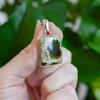 Chrome Chalcedony Pendant