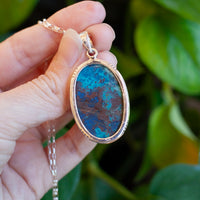 Chrysocolla Pendant