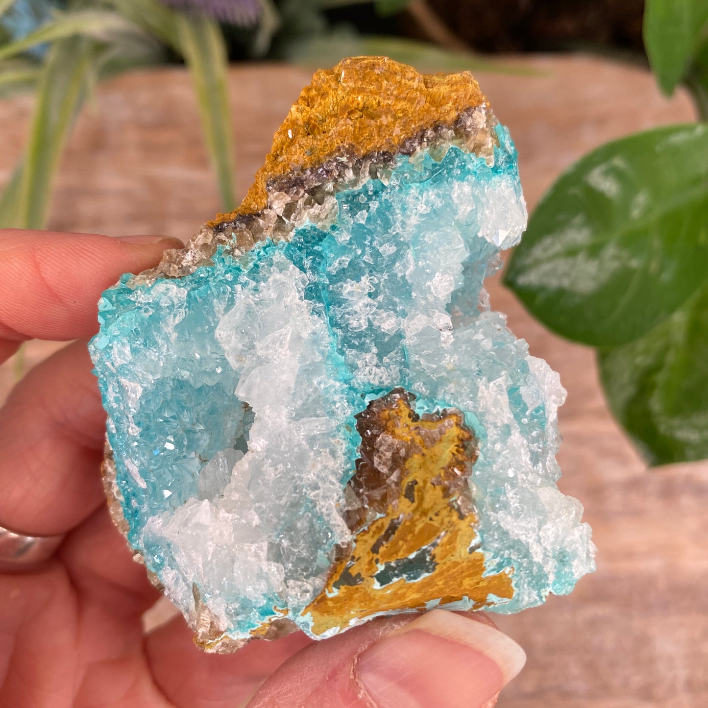 Chrysocolla Quartz, Peru