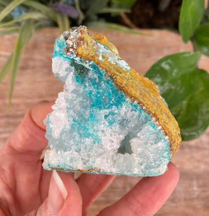 Chrysocolla Quartz, Peru