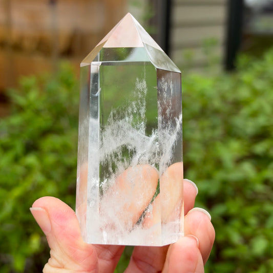 Clear Quartz Tower