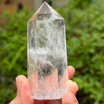 Clear Quartz Tower