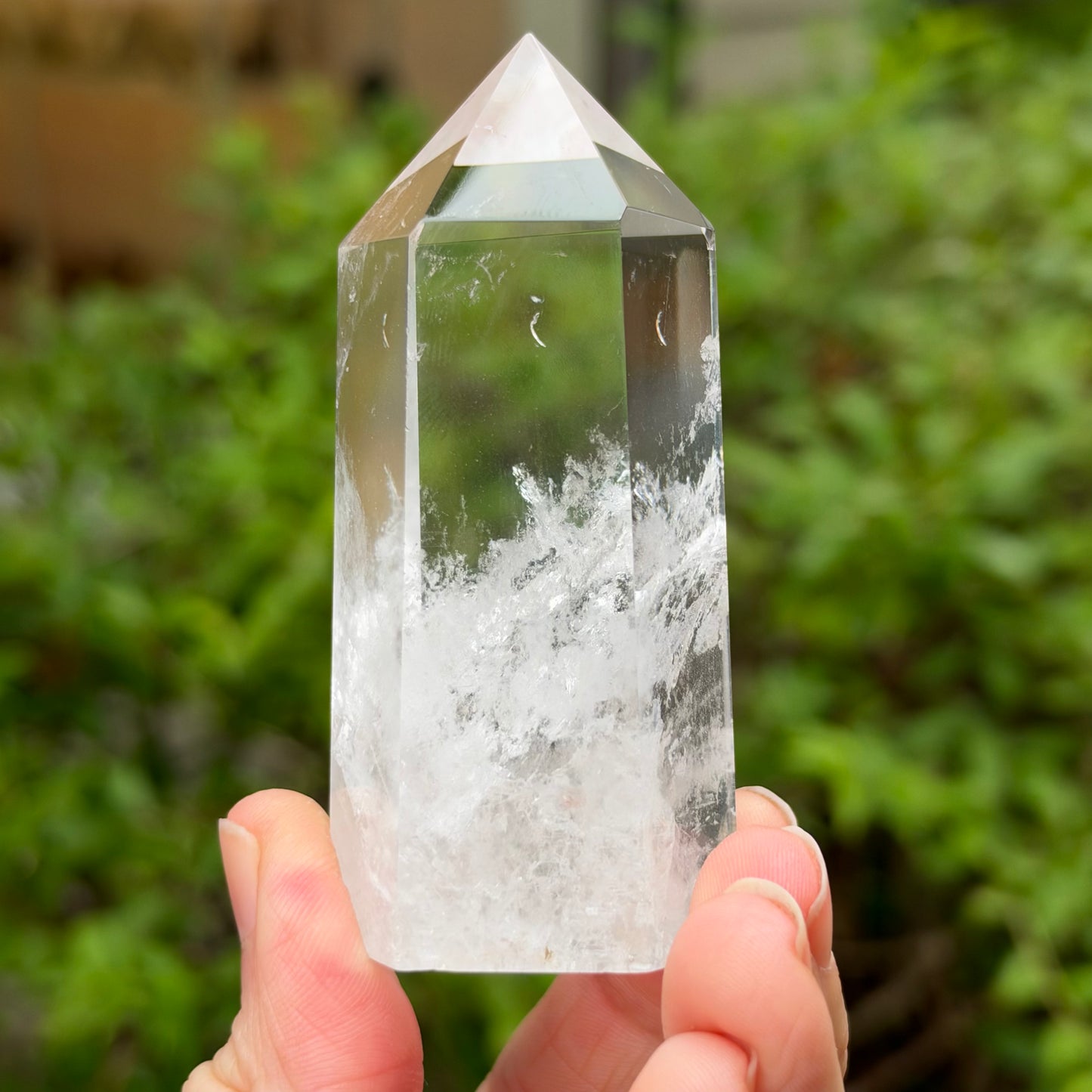 Clear Quartz Tower
