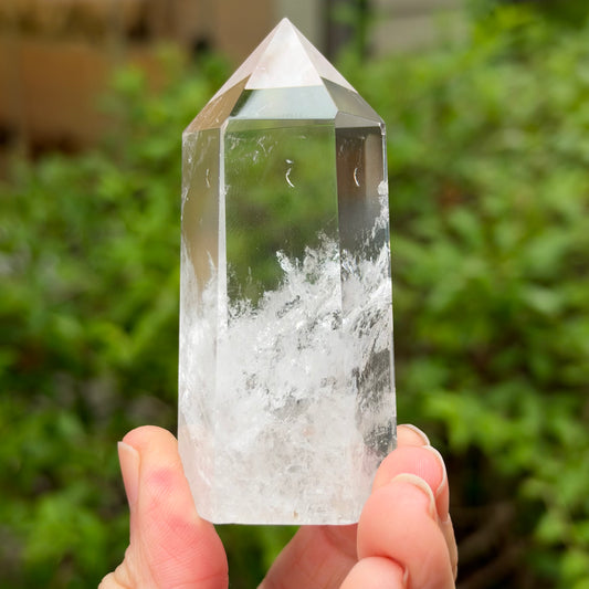 Clear Quartz Tower