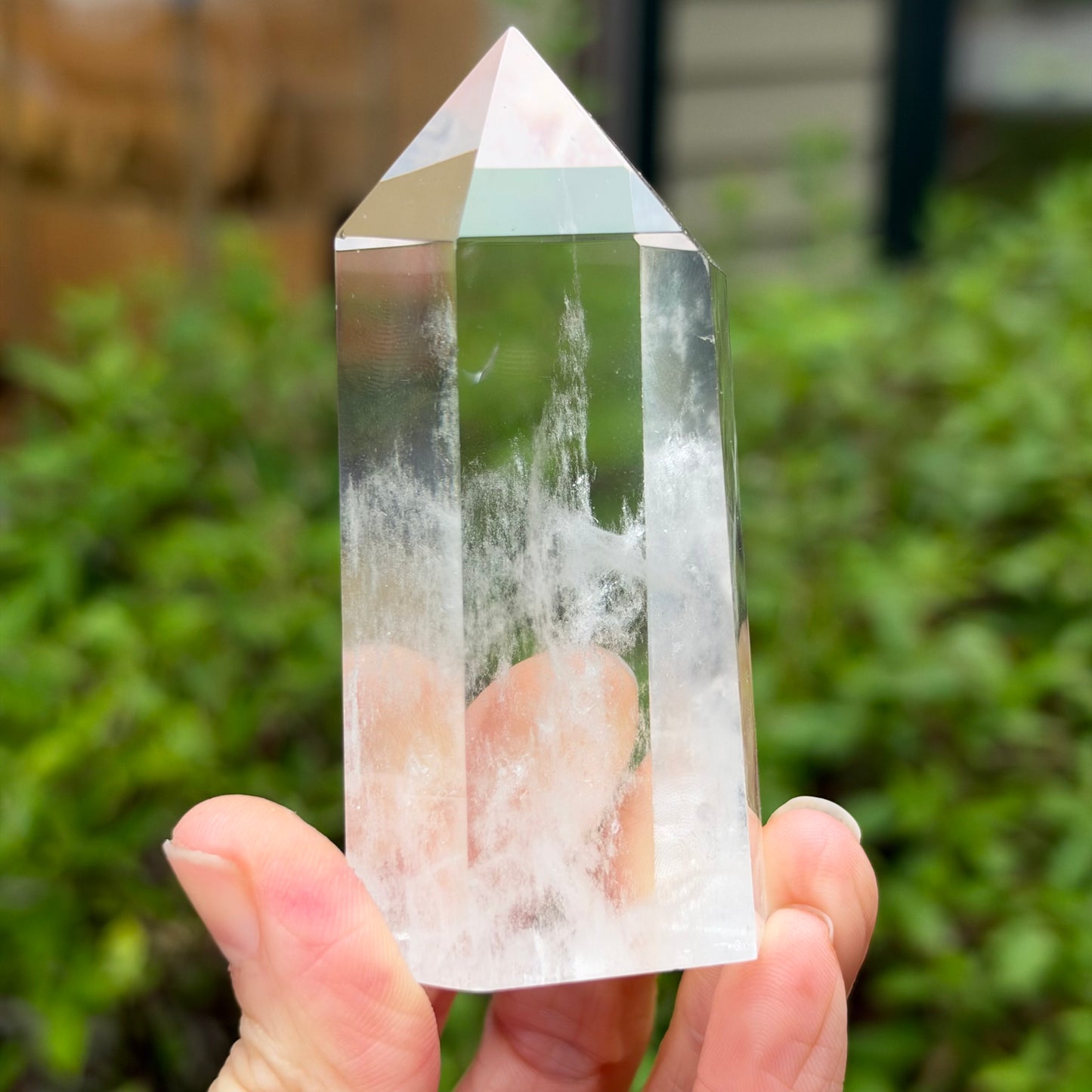 Clear Quartz Tower