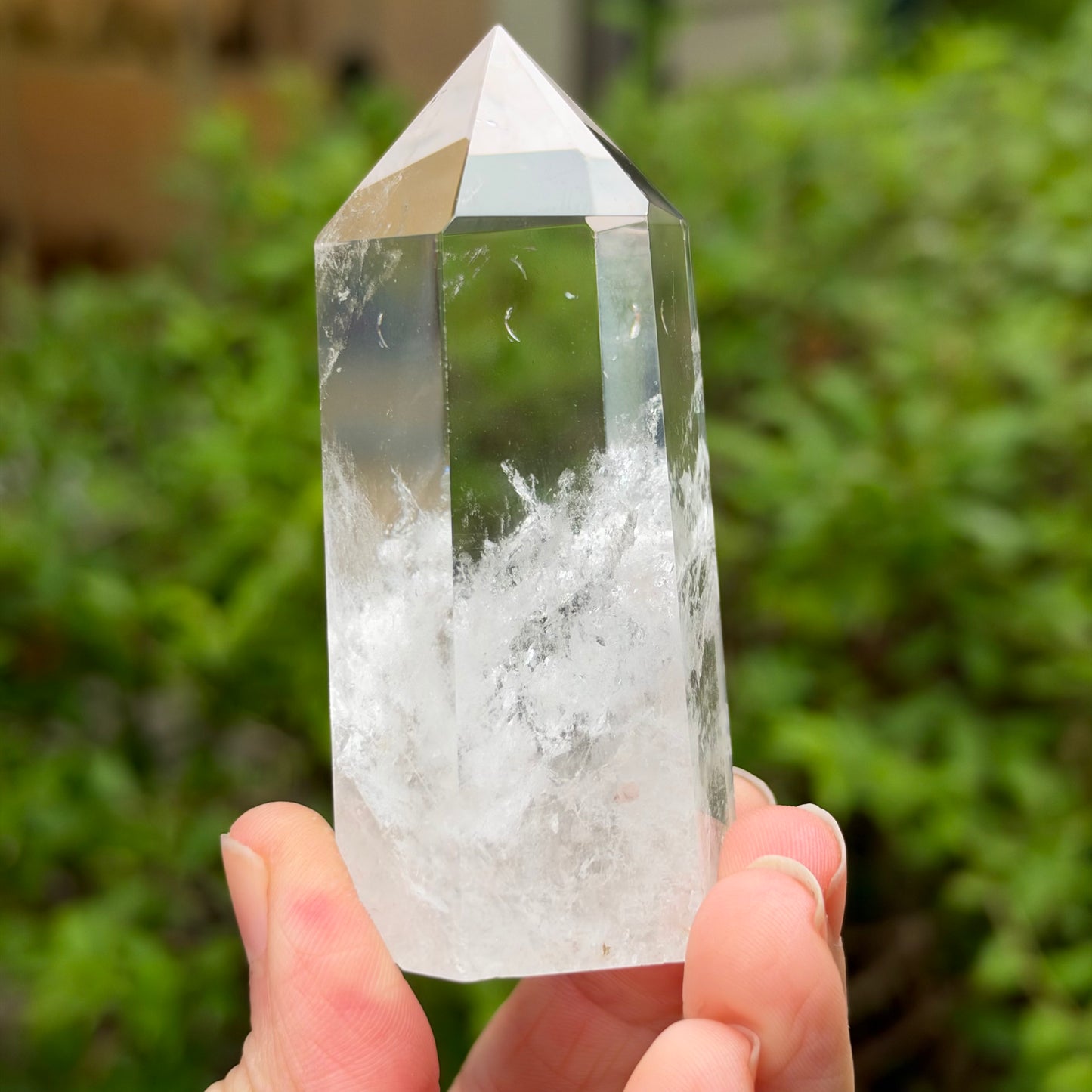 Clear Quartz Tower