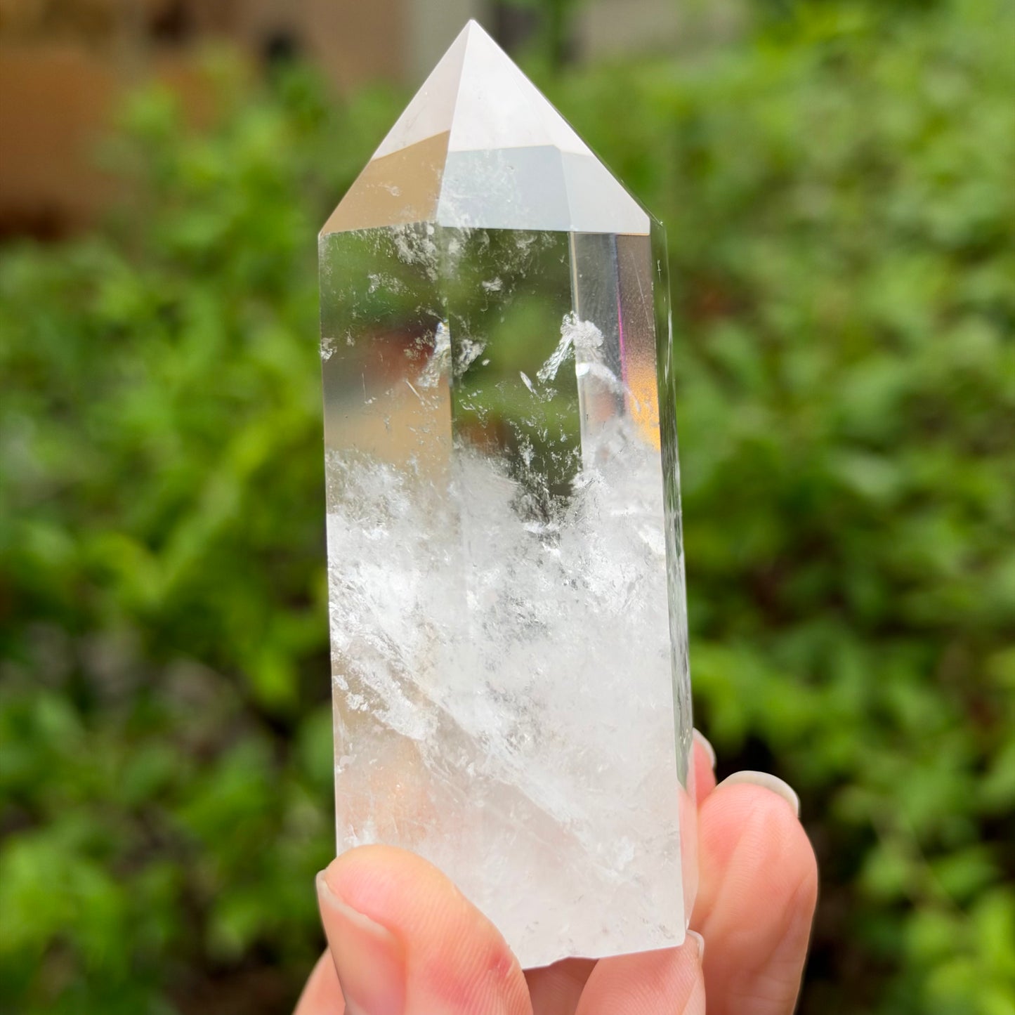 Clear Quartz Tower